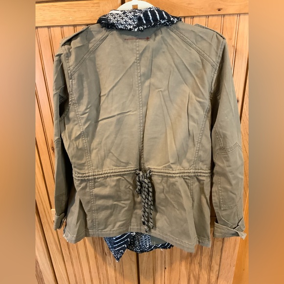 Chic Patchwork Women's Blazer - Picture 4 of 5